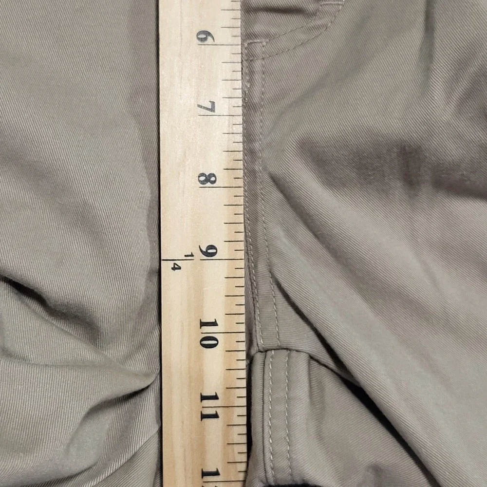 Empyre Relax Adjustable Waist Button Fly Skater Tan Cargo Pants Men's Size 34